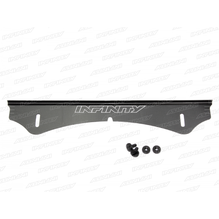 R0284C - LIGHT WEIGHT LIP SPOILER SET (Carbon Style with Logo)