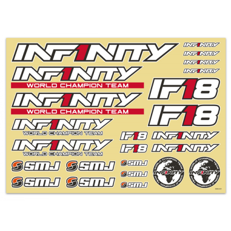 R8035 - IF18 DECAL WHITE