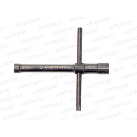 A23GP - INFINITY GLOWPLUG CROSS WRENCH (8/10mm Socket/5mm Hex Wrench)