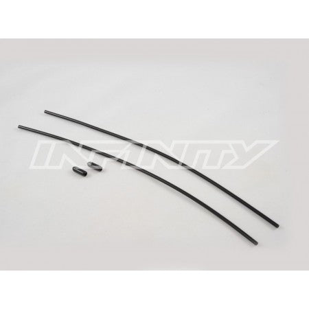 R8033 - 3mm ANTENNA PIPE & CAP each 2pcs