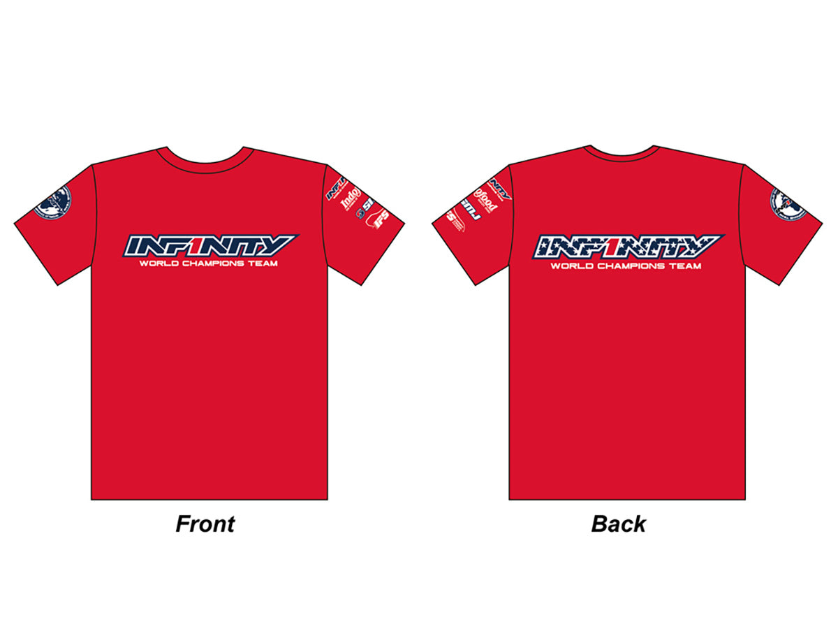 A0070-RD-2XL - INFINITY 2019 Team "U.S.A." T-Shirt (RD) 2XL size