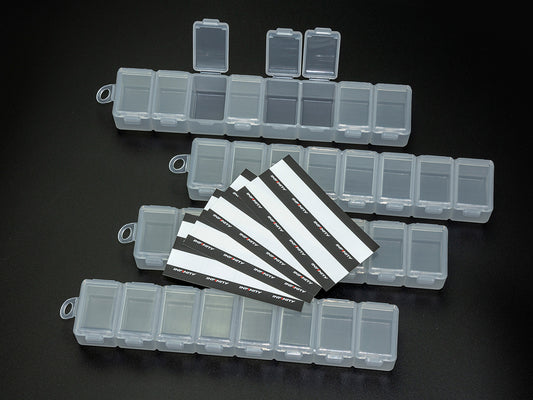 A0076 - INFINITY SMALL PARTS CASE (8compartments/4pcs)