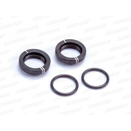 R0320 - SHOCK SPRING ADJUSTER O-RING SET (2pcs each/IF18-2)