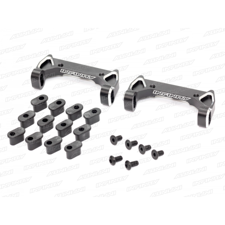 R0322 - ALUMINUM FRONT UPPER ARM HOLDER SET (IF18-2)