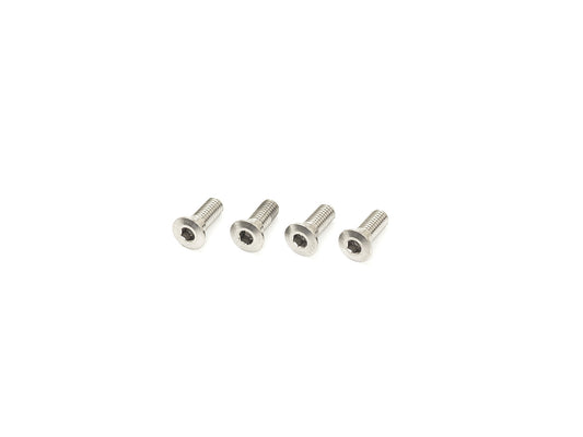 B01308ST - M3x8mm TITANIUM SLIM HEAD SCREW (4pcs)