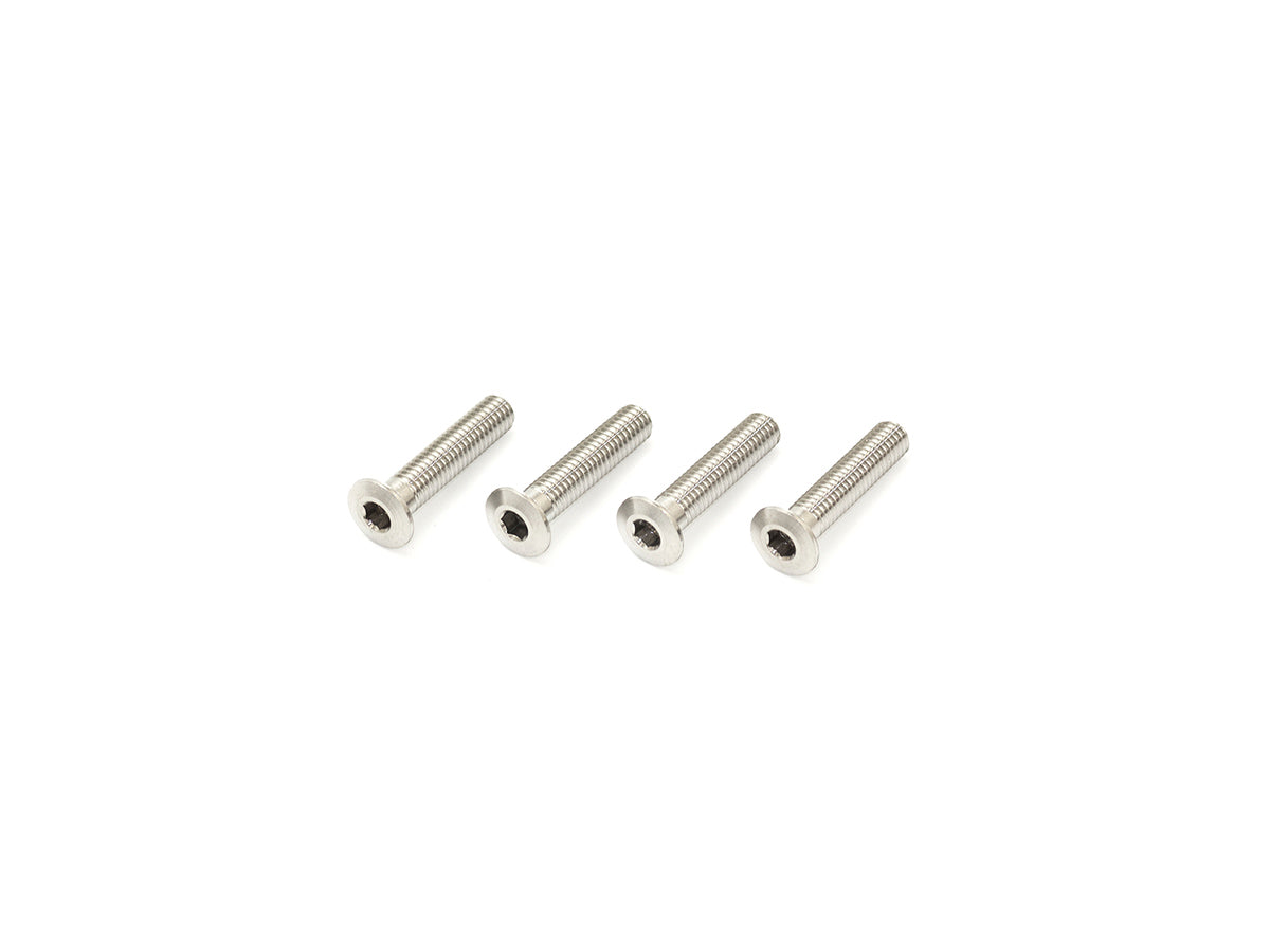 B01314ST - M3x14mm TITANIUM SLIM HEAD SCREW (4pcs)