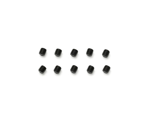 B04303F - M3x3mm SET SCREW (Flat Point/10pcs)