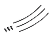 SMJ1145 - FLEX ANTENNA PIPE (120mm/Black/3pcs)