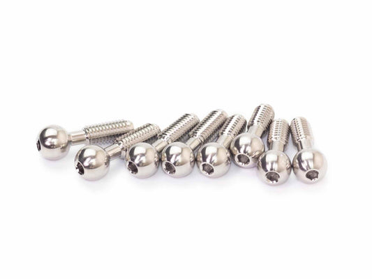 G144 - TITANIUM BALL SCREW SET 8mm Front&Rear (8)