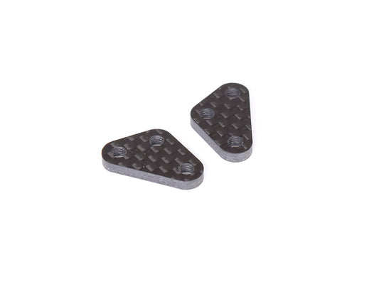 R0192 - FRONT LOWER ARM PLATE OUTSIDE (CARBON) 2pcs