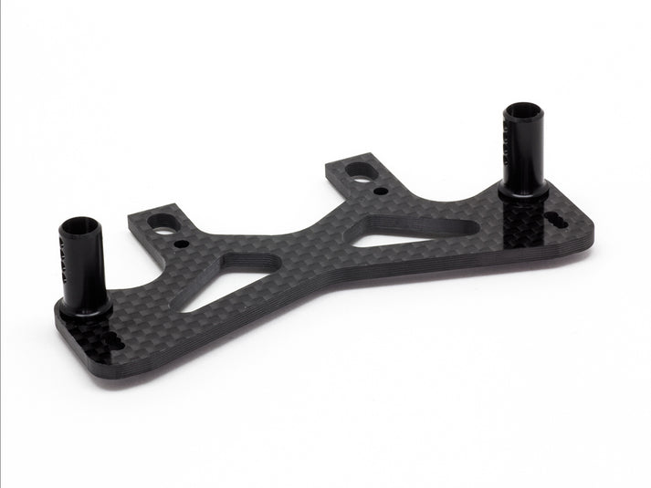 R0219-01 - FRONT BODY MOUNT PLATE (CARBON GRAPHITE) – Inf1nity RC Cars