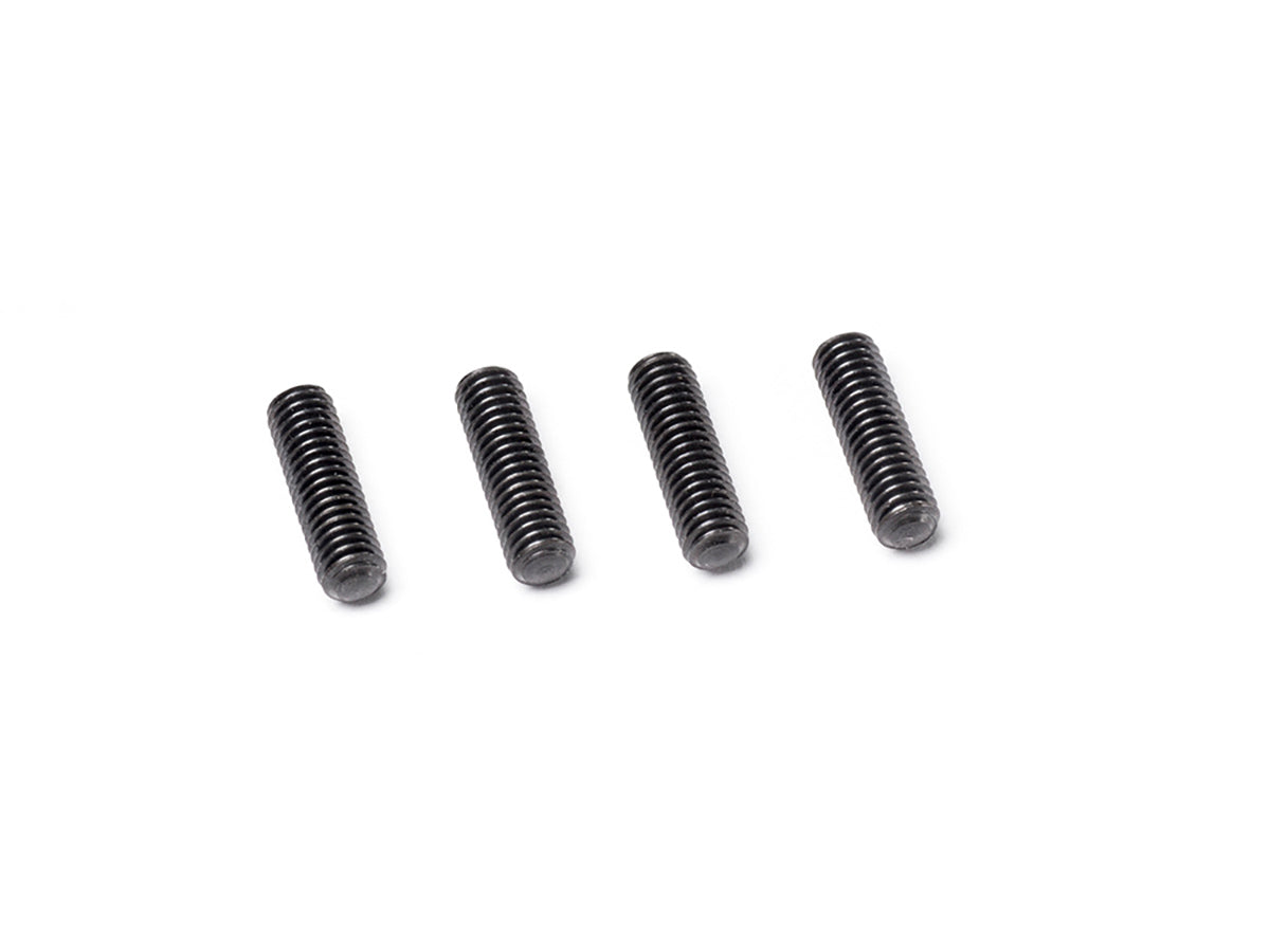 T129 - SET SCREW M3x10mm ROUND TOP (4pcs)