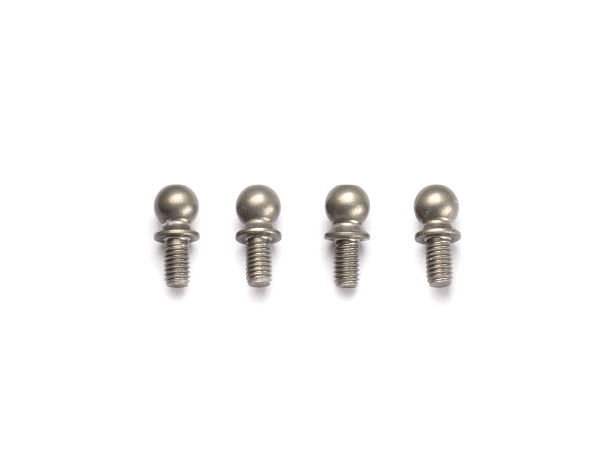 T135 - ALUMINUM BALL END 4.9mm SHORT (7075/4pcs)