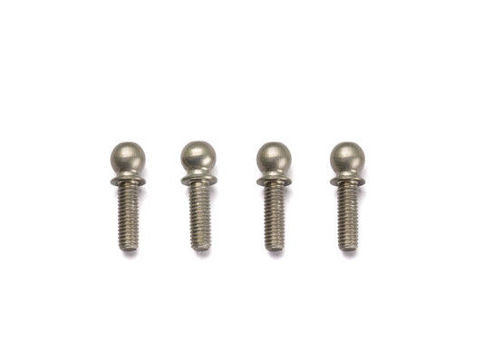 T137 - ALUMINUM BALL END 4.9mm LONG (7075/4pcs)