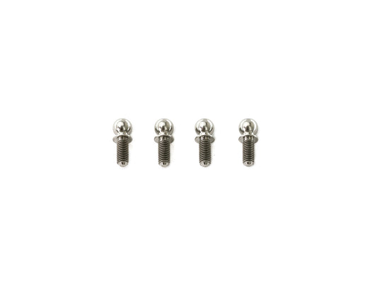 T159 - TITANIUM BALL END 4.9mm MEDIUM (4pcs)