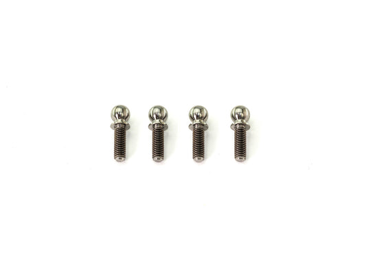 T160 - TITANIUM BALL END 4.9mm LONG (4pcs)