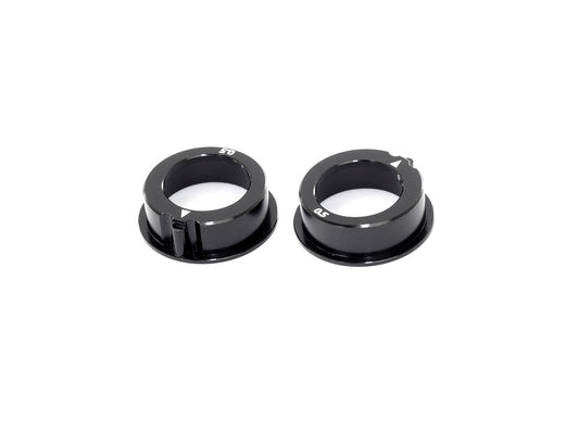 T162 - ALUMINUM ECCENTRIC BEARING HOLDER 0.5mm (Black/2pcs)