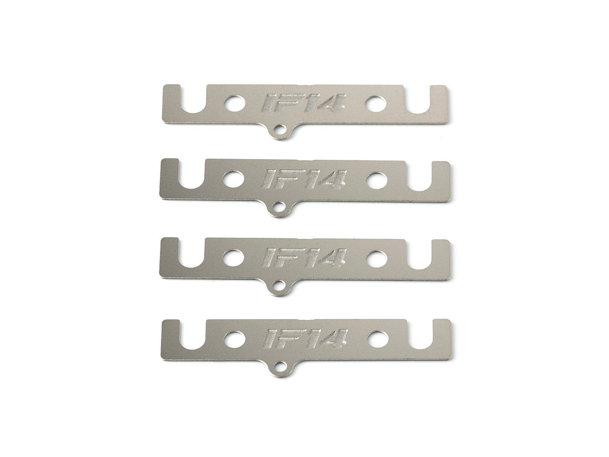 T198-0.4 - LOWER SUSPENSION BLOCK SPACER 0.4mm (SUS/4pcs)