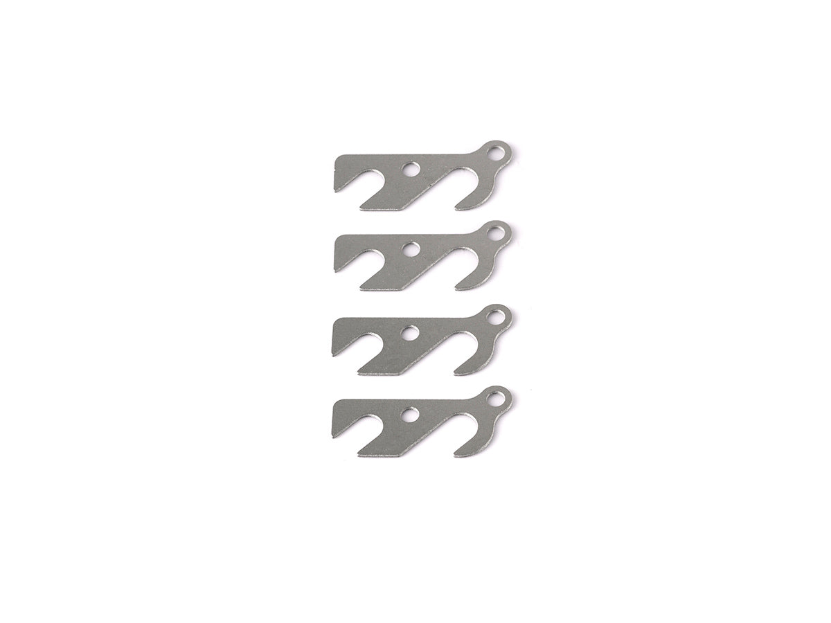 T201-0.4 - LOWER SUSPENSION HOLDER SPACER 0.4mm (4pcs)