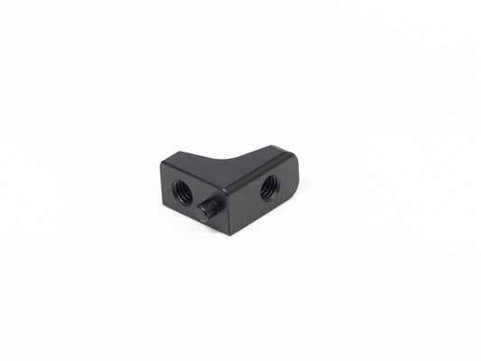 T278 - ALU SERVO MOUNT BLOCK (Black)